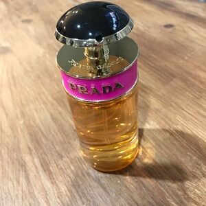 Prada Candy Eau De Parfum Spray Bottle Like New 1.6 fl oz.